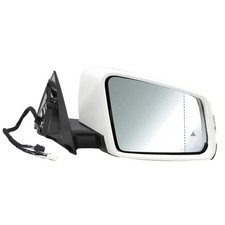 Passenger Side Mirror Assembly Compatible with CLA250 CLA45 AMG Right White