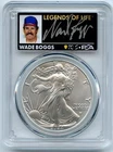 2024 $1 American Silver Eagle 1oz PCGS MS70 FS Legends of Life Wade Boggs