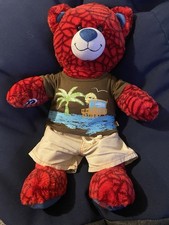 Build a Bear Spider-Man Web Pattern Includes Shorts And T Shirt Mint Condition