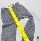 Johnny Was Biya Cher Embroidered Denim Pant Joggers Chambray Blue Elastic XS — photo 5