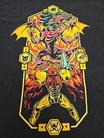 Metroid Samus Vs Ripley T-Shirt NES Classic Game Nintendo Retro Men's Size 4XL