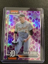 Tarik Skubal 2026 Topps Series 1 #300 Easter egg purpel Foil SP Tigers