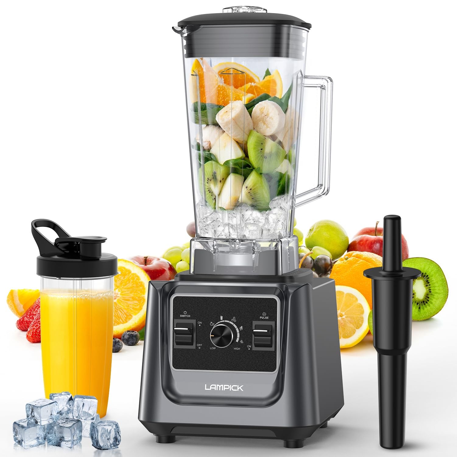 For Kitchen, 2000w Blender For Smoothies 35000 Rpm Professio