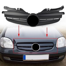 Kühlergrill  Matt-schwarz Für  Mercedes Benz R170 W170 SLK Class 98-04