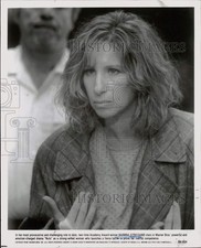1987 Press Photo Movie Actress Barbra Streisand Starring in "Nuts" - tux10097