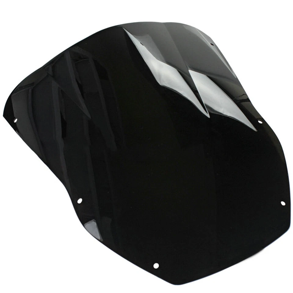 ABS Plastic Black Windscreen For Kawasaki Ninja ZX12R 2000-2001 Front Windshield - Image 2 of 3