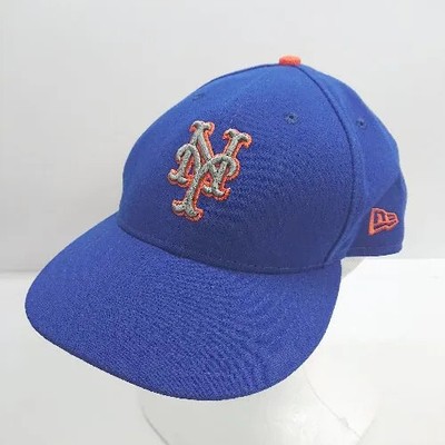 NEWERA 59FIFTY Logo Embroidered Cap Blue Size: 60.6 EX cond 