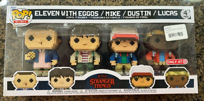 Funko Pop Stranger Things 8-Bit Netflix Eleven Mike Dustin Lucas 4