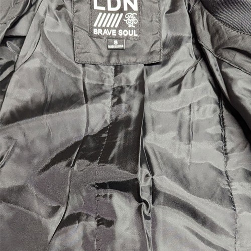 BRAVE SOUL Chaqueta Bombardero Deporte Béisbol Universidad Calce Regular Prenda para el torso Abrigo de Invierno - Imagen 10 de 12