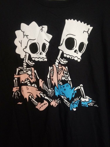 The Simpsons (Horror) T- Shirt Men Size Large New - Picture 2 of 4