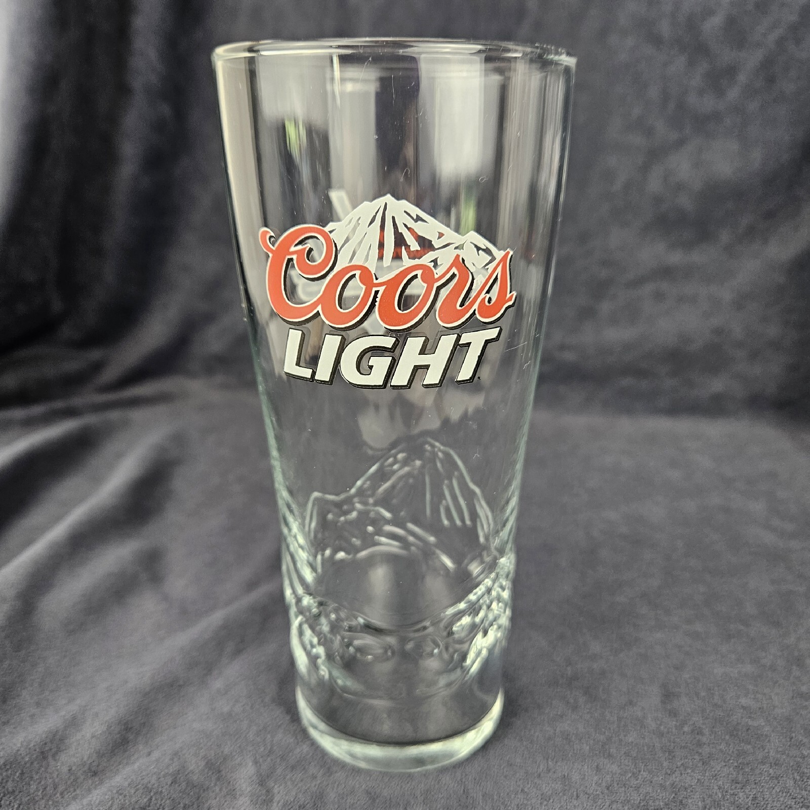 Set of 4 Coors Light Beer Drinking Glass Washington Capitals Barware 16