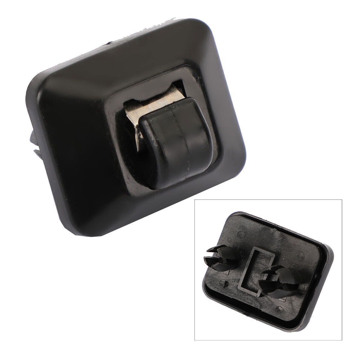 2Pcs Grey Sun Visor Clip Hanger Hook For Audi A3 A4 A5 Q3 Q5 S4 - Foto 8