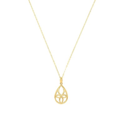 Amor Kette mit Anhänger  Damen Halsschmuck, 45 cm, Gold, Kommt in Schmuck