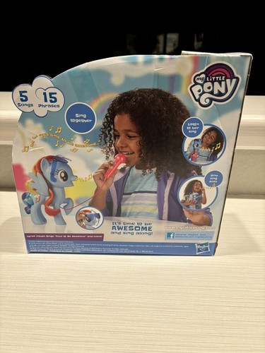 My Little Pony Singing Rainbow Dash Doll 2016 rara mai aperta nuova - Foto 2 di 5
