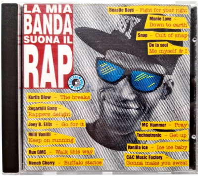 LA MIA BANDA SUONA IL RAP GIORGIO PREZIOSO 1991 CD RARO no disco prezioso mc lp