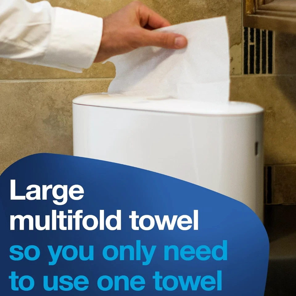 Tork Premium Multifold Hand Paper Towels, for H2, White (420580) - Case of 3,000 - Image 3 of 4