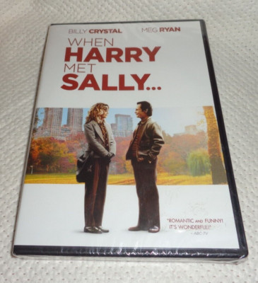 WHEN HARRY MET SALLY--BILLY CRYSTAL--MEG RYAN--NEW SEALED DVD----L@@K
