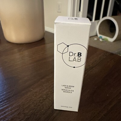 Dr Brandt Dr. B Lab Lash & Brow Serum w/ Conditioning Biotin 5ml/.17oz Full Size