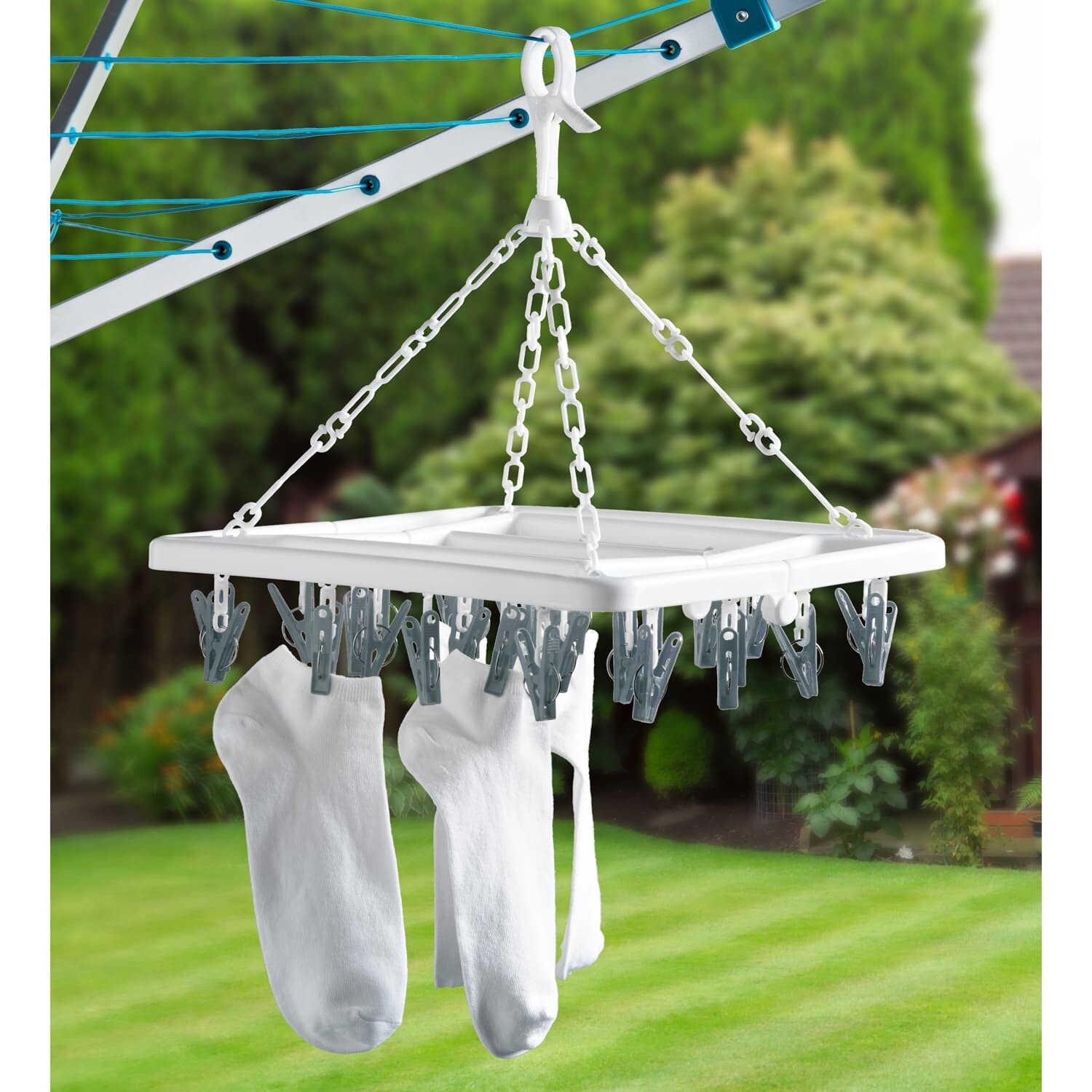 Addis Folding 32 Peg Airer Dryer Laundry Addis Sock Underwear Rack 💥BRAND NEW💥