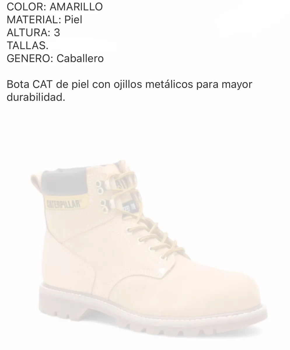 botas CAT trabajo para hombre CON CASQUILLO. | eBay