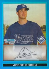 2009 Bowman Chrome Baseball Part 4 Prospects and Autograph Parallel Cards
