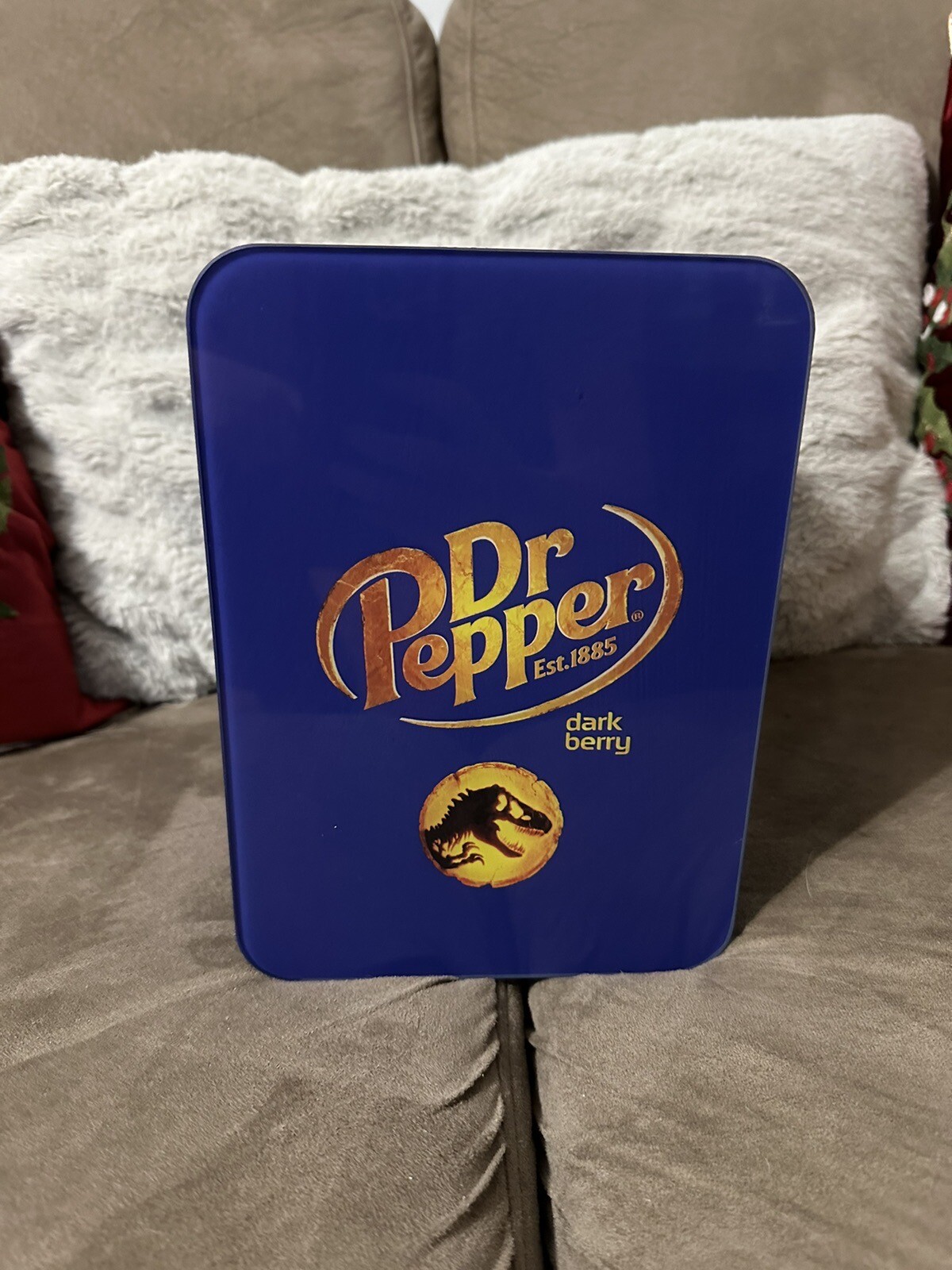 NEW Dr. Pepper Jurassic World Dominion Dark Berry Promo MiniFridge