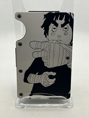 Rock Lee Metal Minimalist Wallet Card Case From Naruto Shippuden Anime