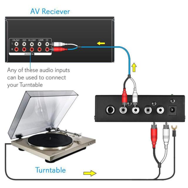 Amplificateur de platine vinyle à faible bruit de préampli phono pour Amplificateur de platine vinyle à faible bruit de préampli phono pour