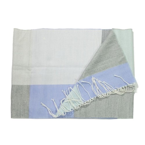 Neu mit Etikett Lands' End Schal Tuch Wolle Acryl Mischung 68" x 15" Pastell Mehrfarbig - Bild 2 von 3