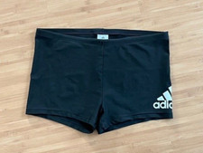 adidas Badehose Retro-Shorts / Panty schwarz in Größe 9
