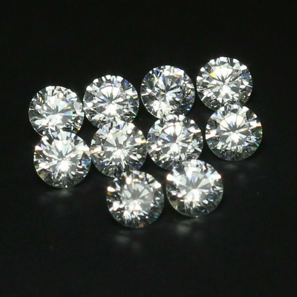 Loose Lab-Grown CVD Diamond 6.50 MM D Color IF CLARITY Certified Diamonds 5 Pcs - Image 4 of 4