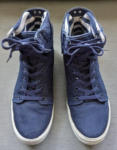 Top Skate Canvas Shoes Navy 