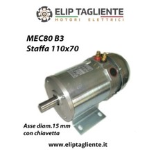 MOTORE ELETTRICO 12V 800W 3300RPM TRAZIONE A BATTERIA  DC MAGNETI PERMANENTI S1