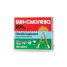 Sun Chlorella Superfood Herbal Supplement 200mg 300 Tablets Digestive Health