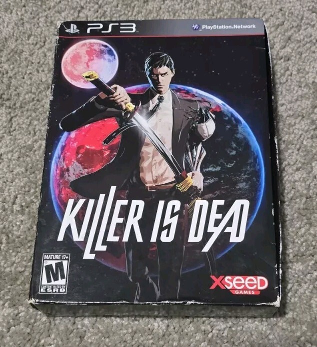 Killer is Dead Limited Edition PS3 Playstation 3 Box, Book, Music