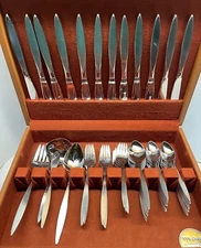 Oneida Wintersong Oneidacraft Deluxe Stainless Knife Fork Spoon Teaspoon -Choice