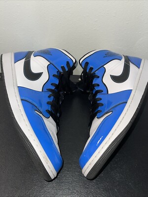Size 14 - Air Jordan 1 SE Mid Signal Blue DD6834-402 Worn Once
