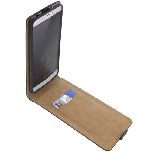 Bag for ZTE Nubia Z11 FlipStyle Phone Case Protection Flip Case Black - Picture 3 of 4