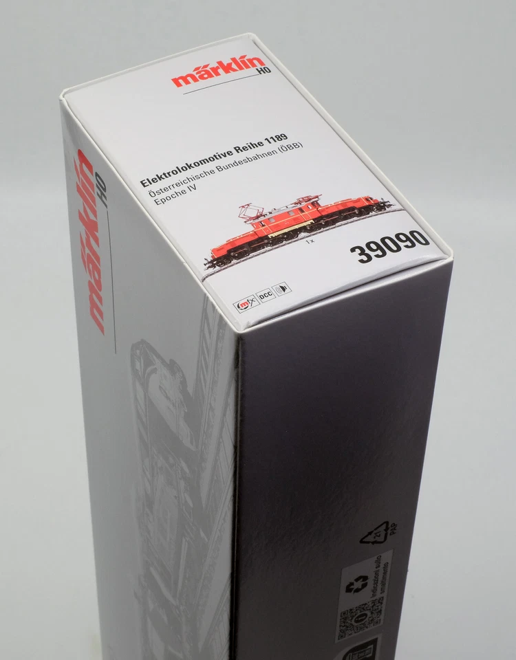 Marklin 39090 OBB Class 1189 Electric Locomotive Austrian Crocodile - Image 3 of 4