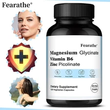 VitaminB6 Capsules-Balance Physical Stress-Emotional Brain Health-Healthy Living