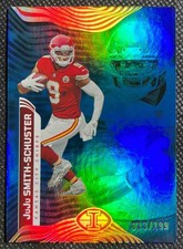 2022 Panini Illusions JuJu Smith-Schuster #46 Trophy Collection Light Blue /199