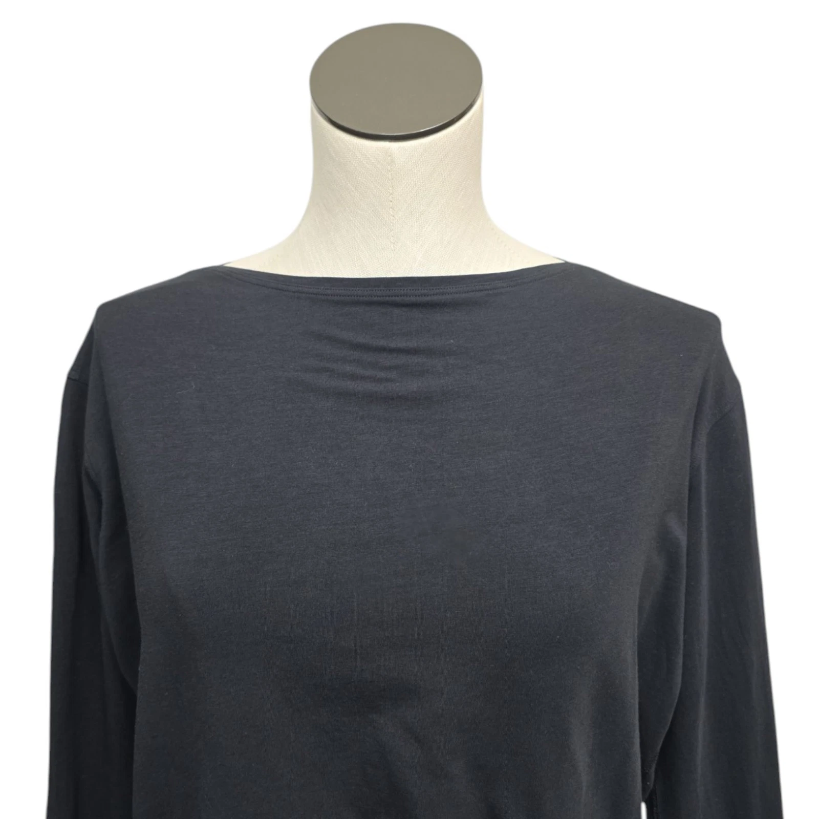 lululemon 3/4 sleeve boat neck yoga relaxed classic shirt