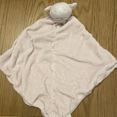 Angel Dear Pink Lamb Lovey Soft Plush Fleece Baby Toy Security Blanket