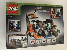 LEGO Minecraft: The Cave (21113) *NEW UNOPENED * 100% Complete