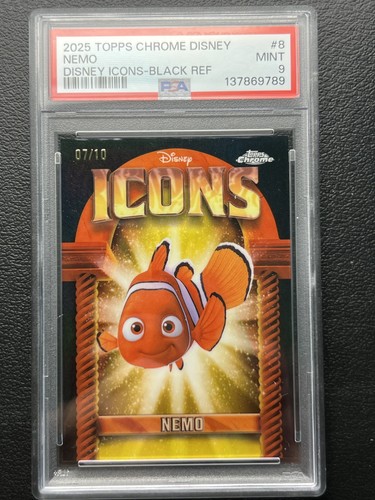 Nemo [Black] #DI-8 2025 Topps Chrome Disney Icons card