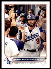 2022 TOPPS** HIGH FIVE HIGHWAY LOS ANGELES DODGERS #505