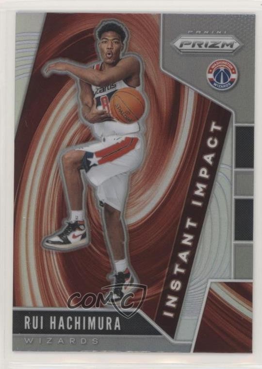 2019-20 Panini Prizm Instant Impact Silver Prizm Rui Hachimura #8 2r7