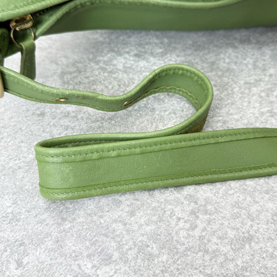 バッグ Vintage Coach XL Duffel Sac Green COACH Vintage XL Duffle Feed Sac Large Bucket Bag in Rare