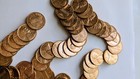 1960-D LD Lincoln Penny Roll in Coin Tube UNC These are Beautiful Red Cents — photo 4