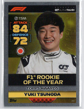 2022 Topps F1 Turbo Attax - Yuki Tsunoda #282 for sale | eBay